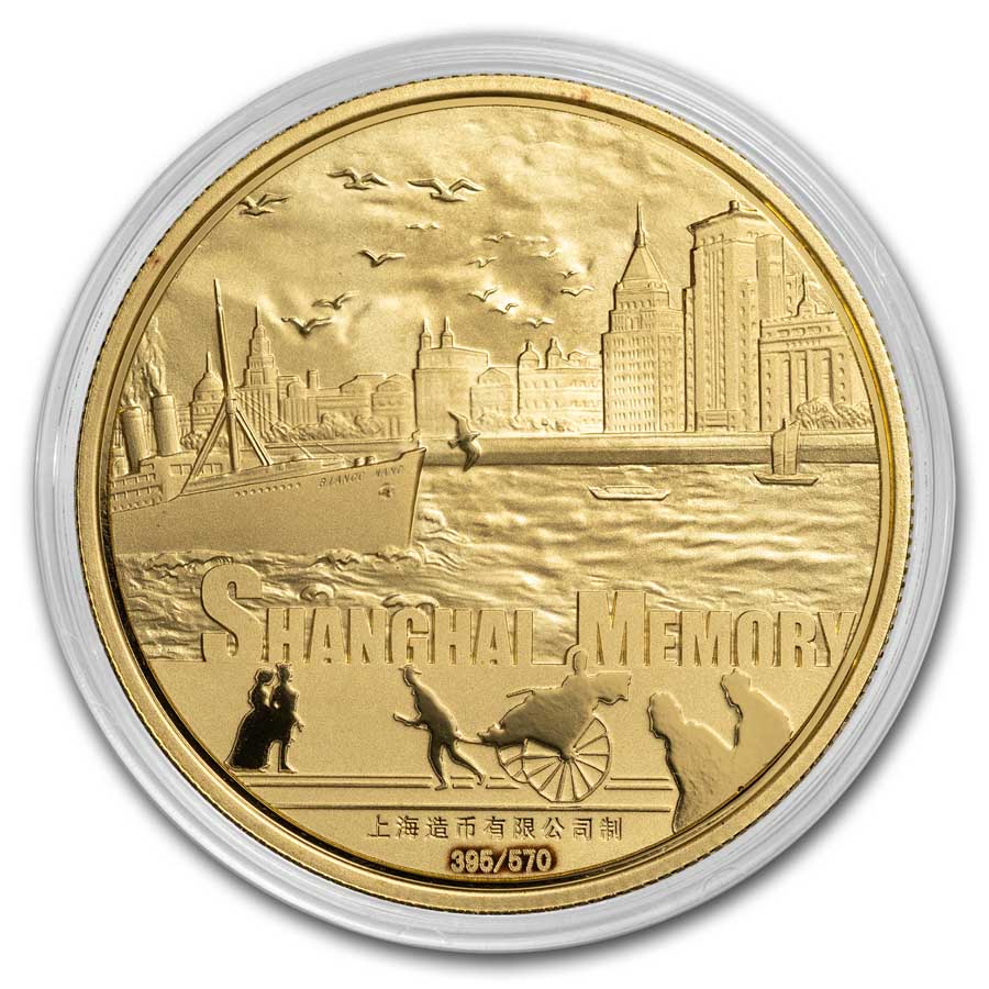 新品　ohta coin letter ume 2013 China 1 oz Gold Shanghai Ghetto Memory | eBay